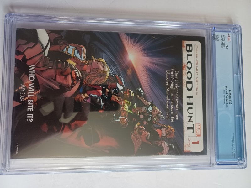 X-Men #32 Brooks Variant - Rogue Cover - 2024 - CGC 9.8