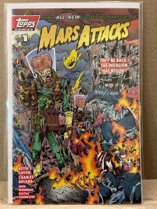 Mars Attacks #1 (1994) signed and numbered by Keith Giffen 947/1000