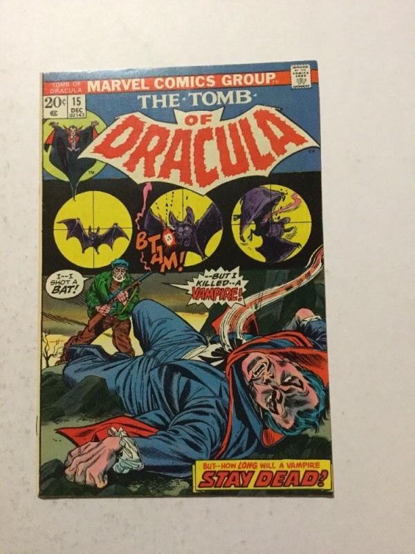 Tomb Of Dracula 15 FN Fine 6.0