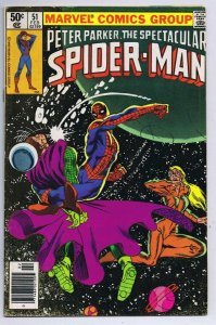 Spectacular Spider-Man #51 ORIGINAL Vintage 1980 Marvel Comics Mysterio