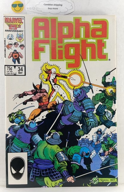 Alpha Flight #34 Direct Edition (1986)