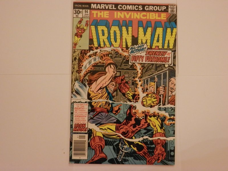 Iron Man #94 British Variant (1977)