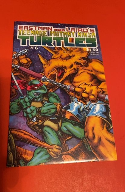 Teenage Mutant Ninja Turtles #6 (1986)1st print