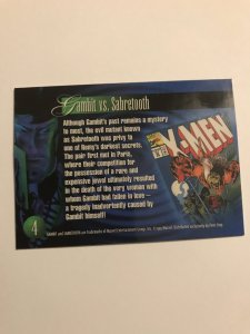 GAMBIT #4 card : Marvel Annual 1995 Flair; NM/M;  X-men, base