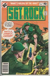 Sgt. Rock #334 (Nov-79) NM- High-Grade Sgt. Rock