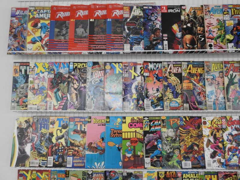 Huge Lot of 190+ Comics W/ Avengers, Thor, Captain America! Avg. FN+ Condition!