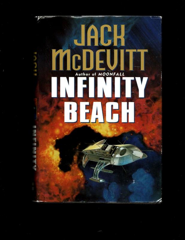 Infinity Beach HARDCOVER Novel Jack McDevitt Harper Prism Book Sci-Fi J381 