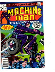 Machine Man # 2 VF/NM Marvel Comic Book The Living Robot Super-Heroes TW65 