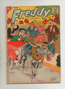 Freddy #14 - Donkey Cart Cover - (Grade 6.0) 1958