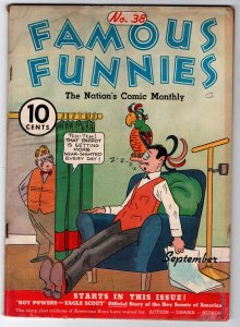 Famous Funnies #38 (1937)  G+ 2.5