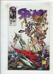 SPAWN #9 (8.0) ANGELA!! 1993