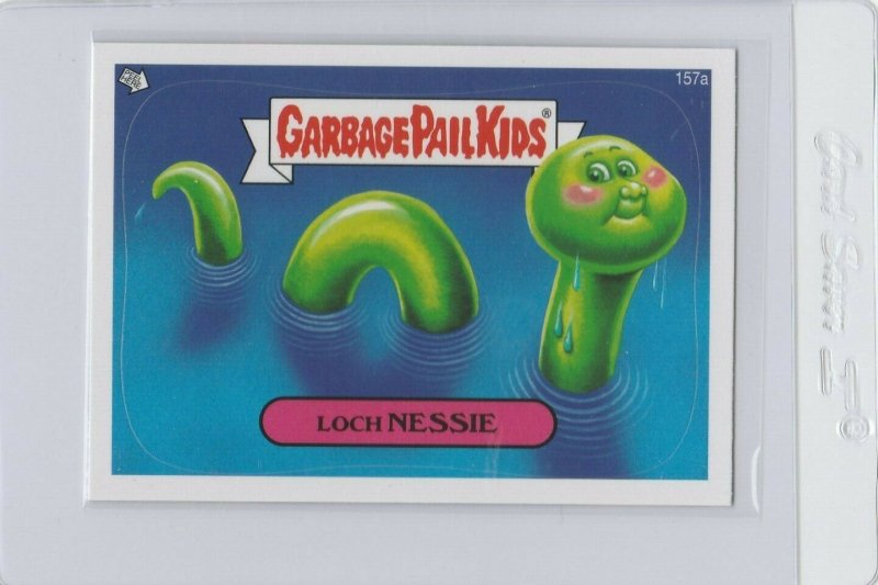 Garbage Pail Kids Loch Nessie 157a GPK 2013 Brand New Series 3 trading card 