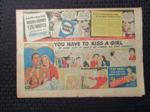 1942 April 26 Sunday Comic Section FN-5.5 Tarzan / Red Ryder / Dixie Dugan pgs