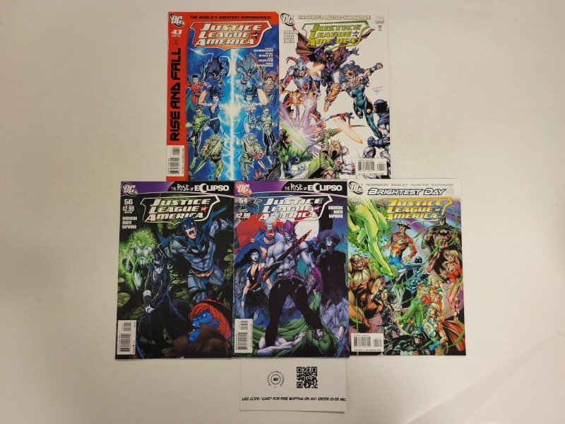 5 Justice League America DC Comic Books #42 43 44 54 56 84 TJ15