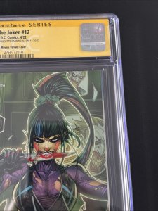 THE JOKER #12 CGC 9.8 Gold Signed Guiseppe Camuncoli