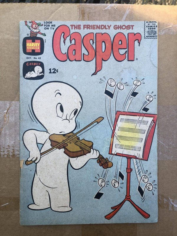 The Friendly Ghost Casper #62 (1963)