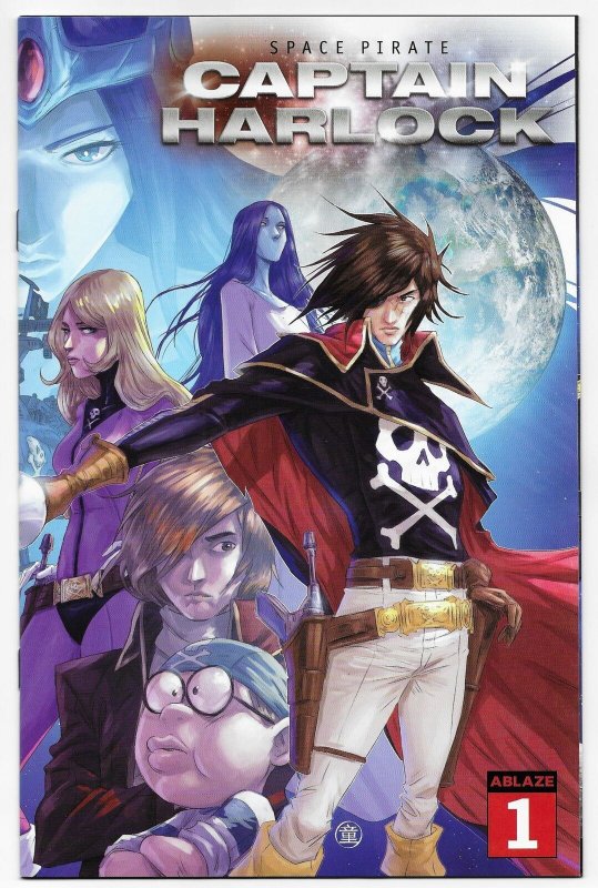 Space Pirate Captain Harlock 1 Cvr F Andie Tong Ablaze 2021 Nm Comic Books Modern Age 2994