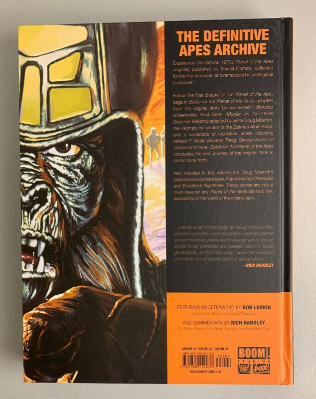 Planet of the Apes Archive Vol. 4 Evolution's Nightmare Hardcover Doug Moench 