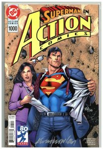 Action Comics 1000 Signed by Kevin Nowlan Dynamic Forces COA NM;