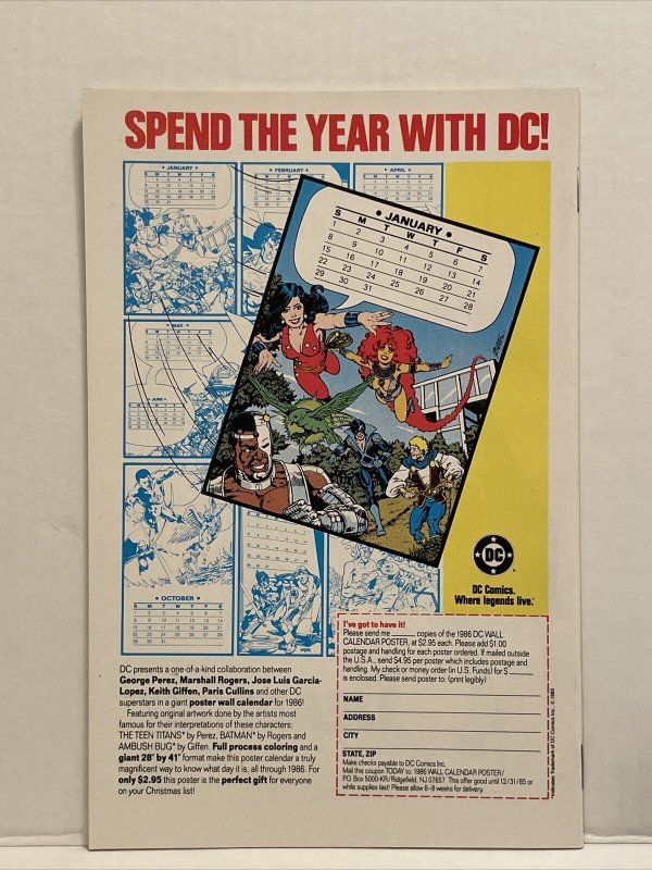 The New Teen Titans #18 1984 Series