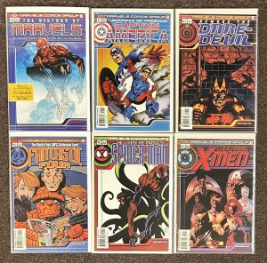The History Of Marvels #1 Captain America Daredevil Fantastic Four Spider-Man
