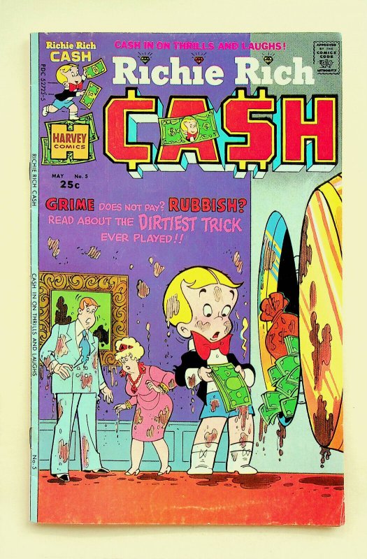 Richie Rich Cash #5 (May 1975, Harvey) - Good