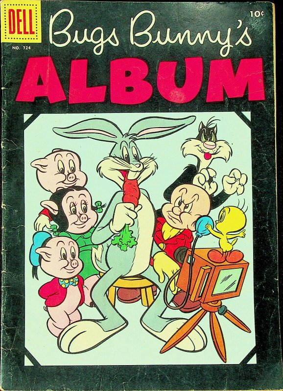 Four Color #724 - Bugs Bunny's Album (1956, Dell) - Good