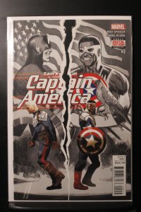 Captain America: Sam Wilson #2 Daniel Acuña Variant (2015)