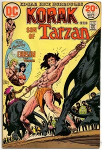 KORAK Son of Tarzan #53, VF+, Joe Kubert,1972 1973, more DC in store