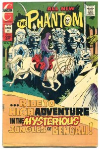 THE PHANTOM #55 1973-CHARLTON COMICS-JUNGLE -- ON HERO FN