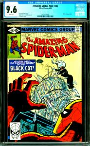 Amazing Spider-Man #205 CGC Graded 9.6 Black Cat Appearance