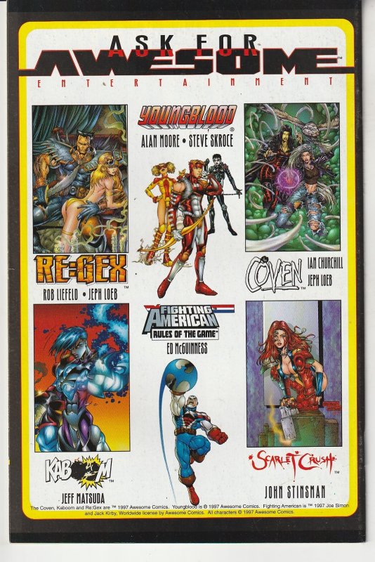 Fighting American: Rules of the Game #3 (1998)