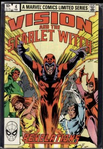 Vision and the Scarlet Witch #4 Direct Edition (1983) Vision