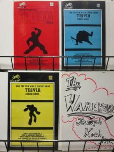 SILVER WOLF TRIVIA COMIC BOOK 1987 SW 1-3  COMPLETE