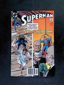 Superman #35 (2ND SERIES) DC Comics 1989 FN/VF NEWSSTAND