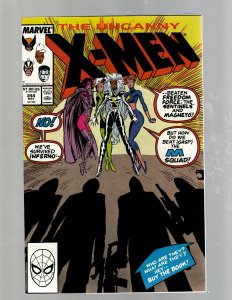 Uncanny X-Men # 244 NM Marvel Comic Book Beast Angel Cyclops Magneto SM19