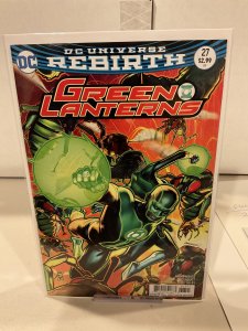 Green Lanterns #27  9.0 (our highest grade)  Brandon Peterson Variant!