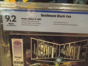 Deathmate Black - CBCS 9.2 - 1993 - Image/Valiant - 1st Full App. Gen 13!