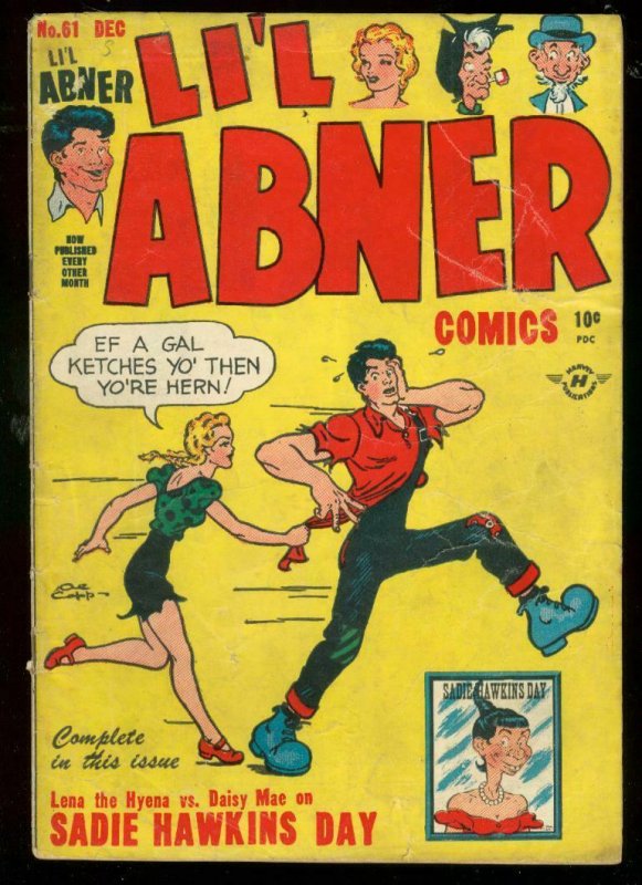 LI'L ABNER #61 1947-SADIE HAWKINS- WOLVERTON & AL CAPP VG- 