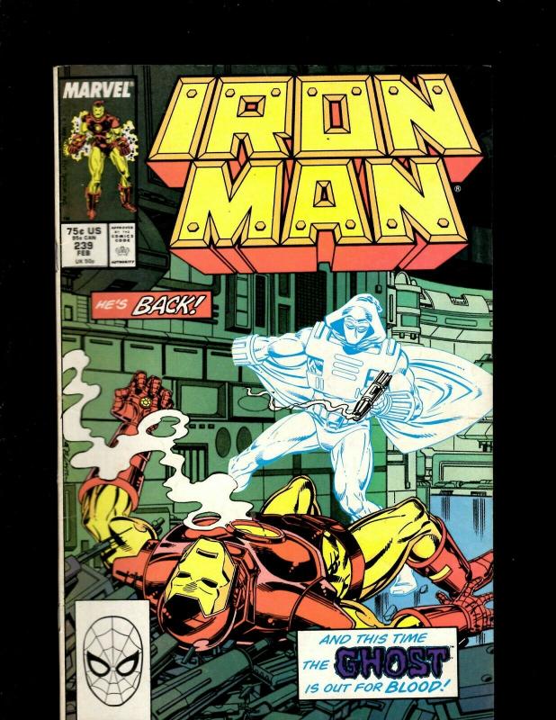 12 Iron Man Marvel Comics #218 234 237 239 240 243 249 259 263 266 268 269 J369