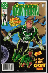 Green Lantern #9 Newsstand Edition (1991) Green Lantern