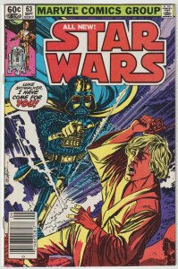 Star Wars #63 (Sep 1982, Marvel), VG condition (4.0)