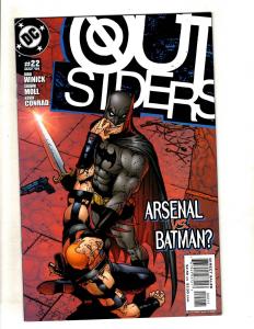 Lot Of 12 Outsiders DC Comic Books # 17 18 19 20 21 22 23 24 25 26 27 28 MF13