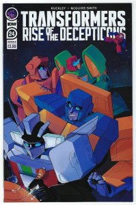 Transformers Rise Of The Decepticons # 24 Cover B NM IDW