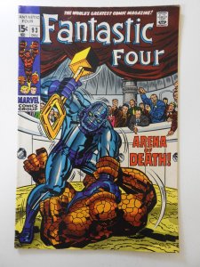 Fantastic Four #93 (1969) VG+ Condition