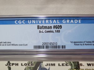 Batman #609 CGC 9.8 2003 DC Comics 1st Appearance of Thomas Elliot - Hush