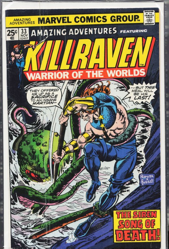 Amazing Adventures #33 (1975) Killraven