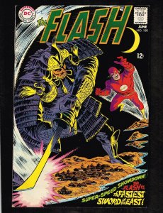 Flash #180 ~ Super Speed Showdown/ Fastest Sword ~1968 (7.0) WH