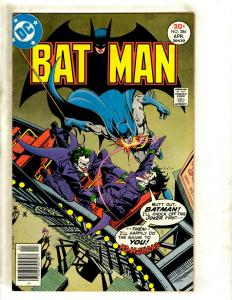 Batman # 286 VF DC Comic Book SIGNED By Julius Schwartz Joker Cover Gotham J371
