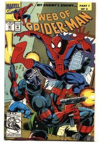Web Of Spider-Man #97 comic book Marvel 1st Dr Kevin Trench / Night Watch